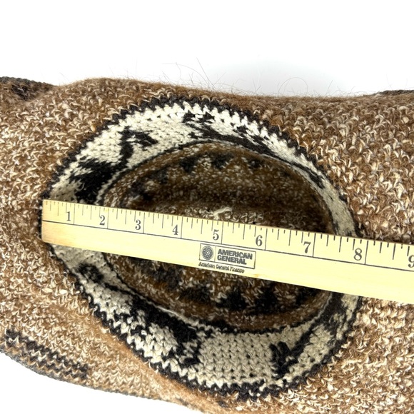 Vintage Peruvian Alpaca Wool Western Hat - Picture 8 of 9